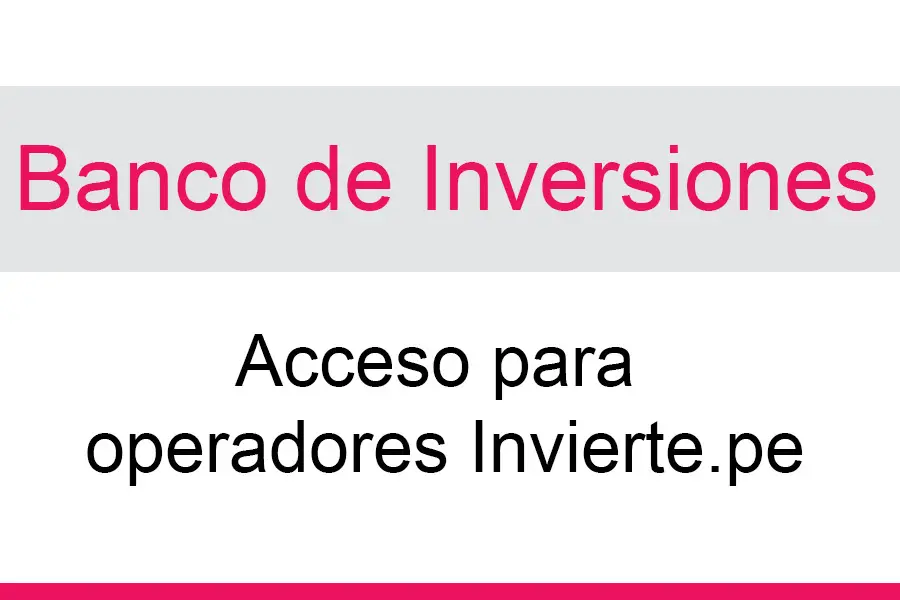 Aplicativo | Consulta Avanzada De Inversiones